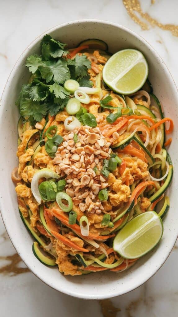 Zucchini Noodle Pad Thai