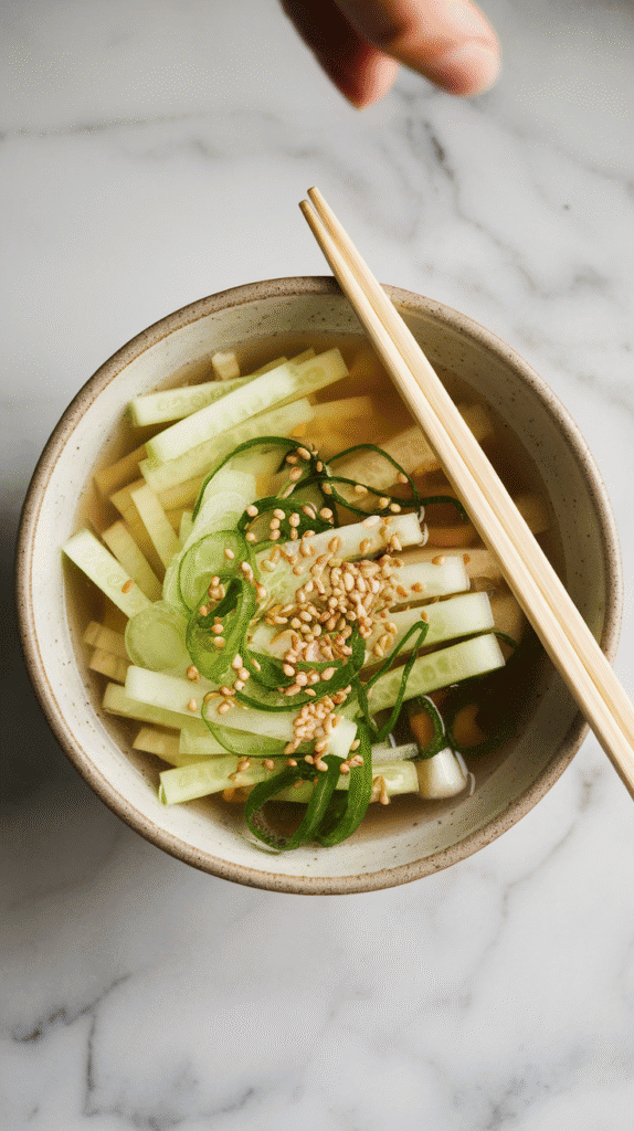 Korean Cold Cucumber Soup
