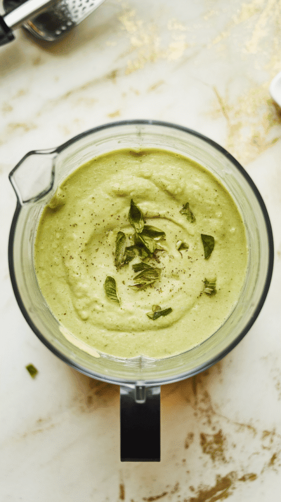 Zucchini Basil Soup
