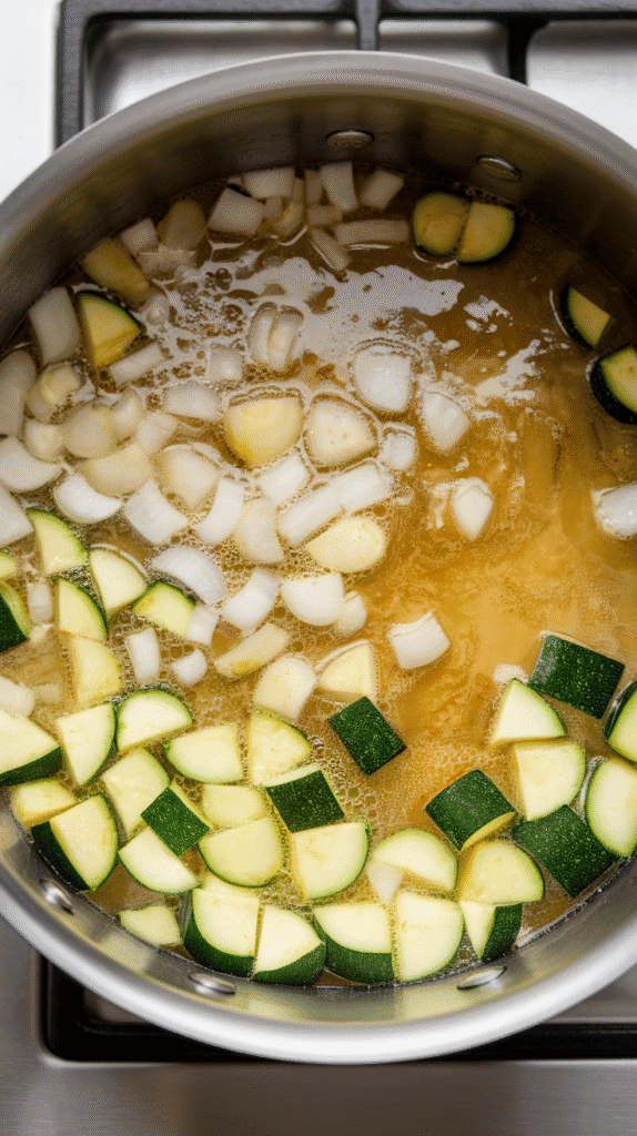 Zucchini Basil Soup