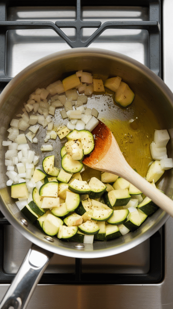 Zucchini Basil Soup