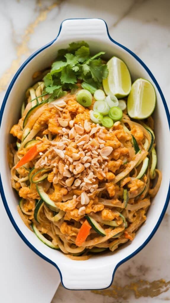 Zucchini Noodle Pad Thai