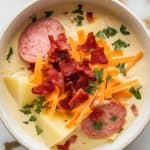 Crockpot Kielbasa Potato Soup