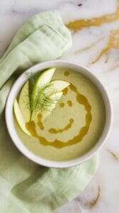 Chilled Fennel Apple Soup