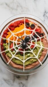 Spider Web Taco Dip