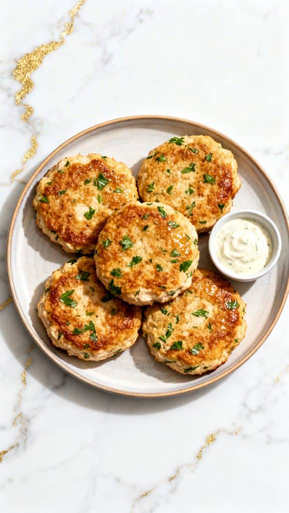 Cottage Cheese Chicken Patties