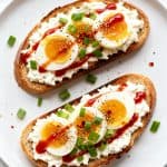 Cottage Cheese Egg & Sriracha Protein Toast