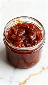 Indian Spiced Rhubarb Chutney