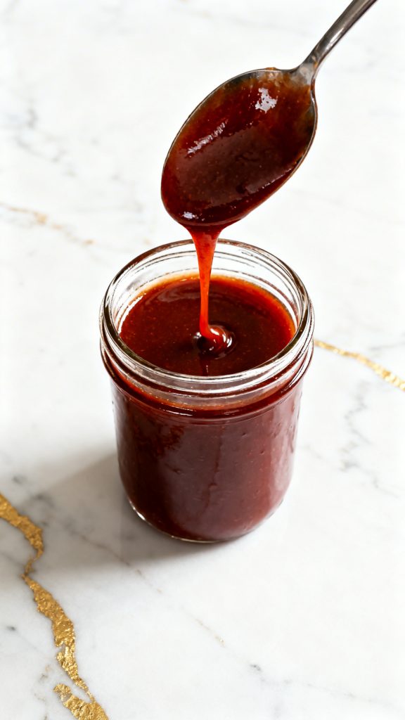 Smoky Rhubarb BBQ Glaze
