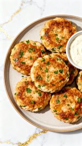 Cottage Cheese Chicken Patties