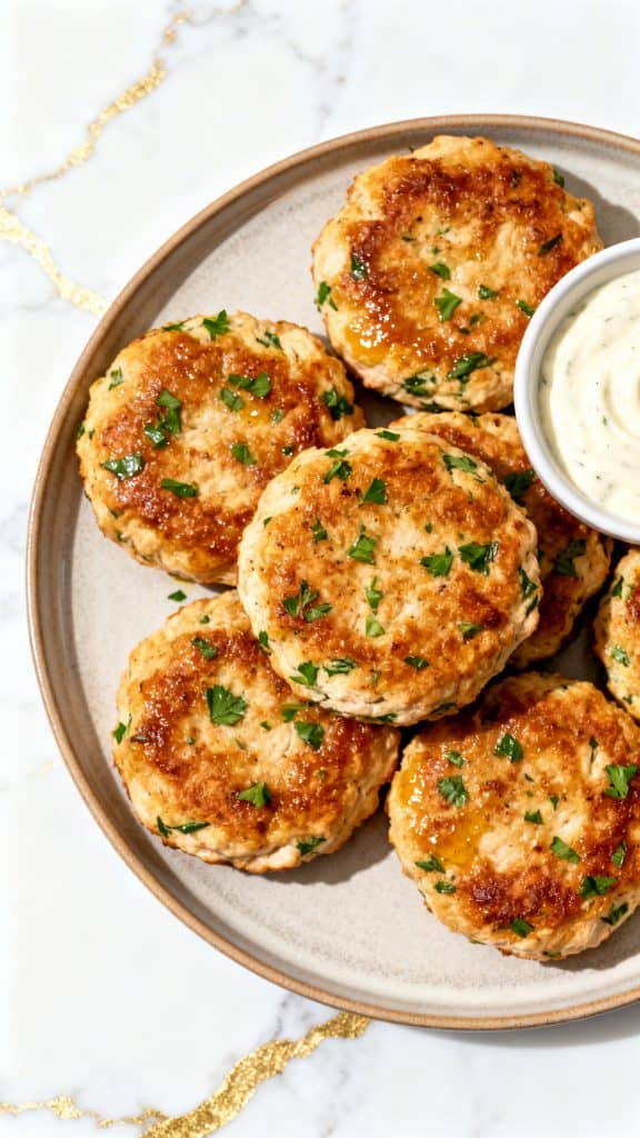 Cottage Cheese Chicken Patties