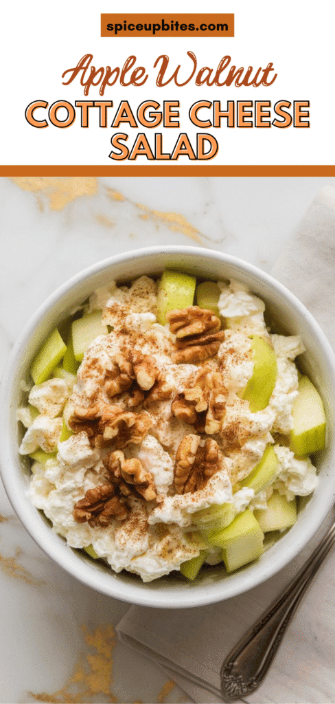 Apple Walnut Cottage Cheese Salad
