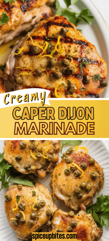 Caper Dijon Marinade