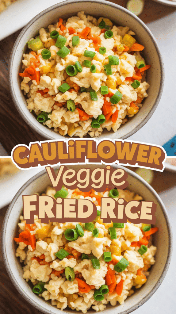 Cauliflower Veggie Fried Rice