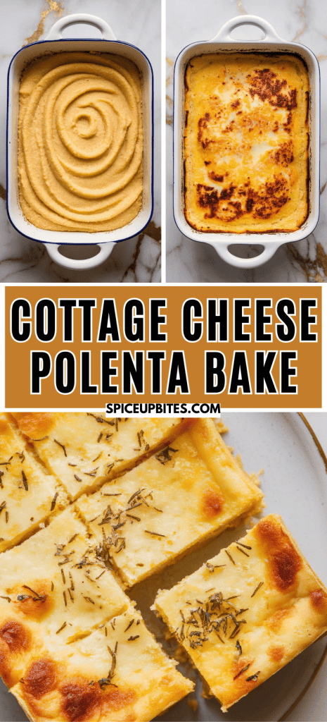 Cottage Cheese Polenta Bake 6