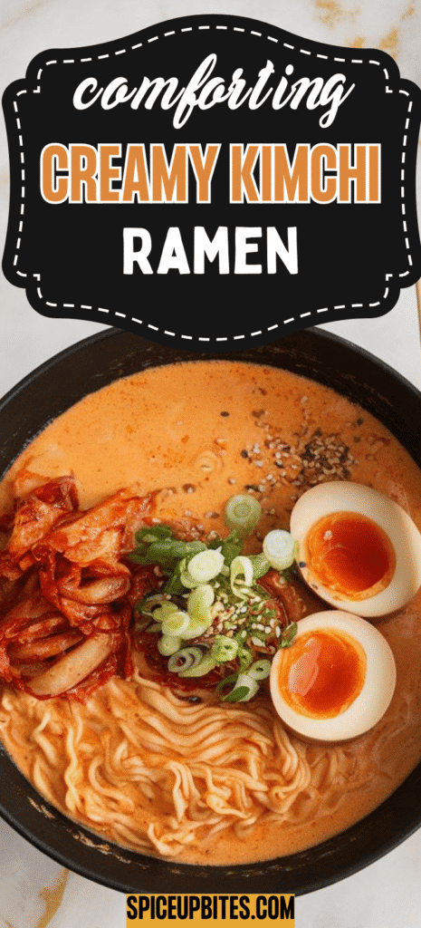 Creamy Kimchi Ramen