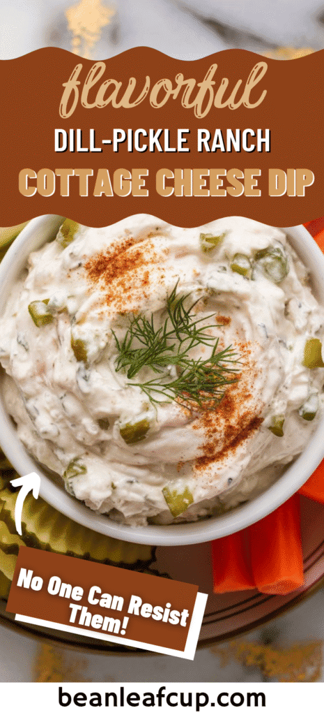 Dill-Pickle Ranch Cottage Cheese Dip