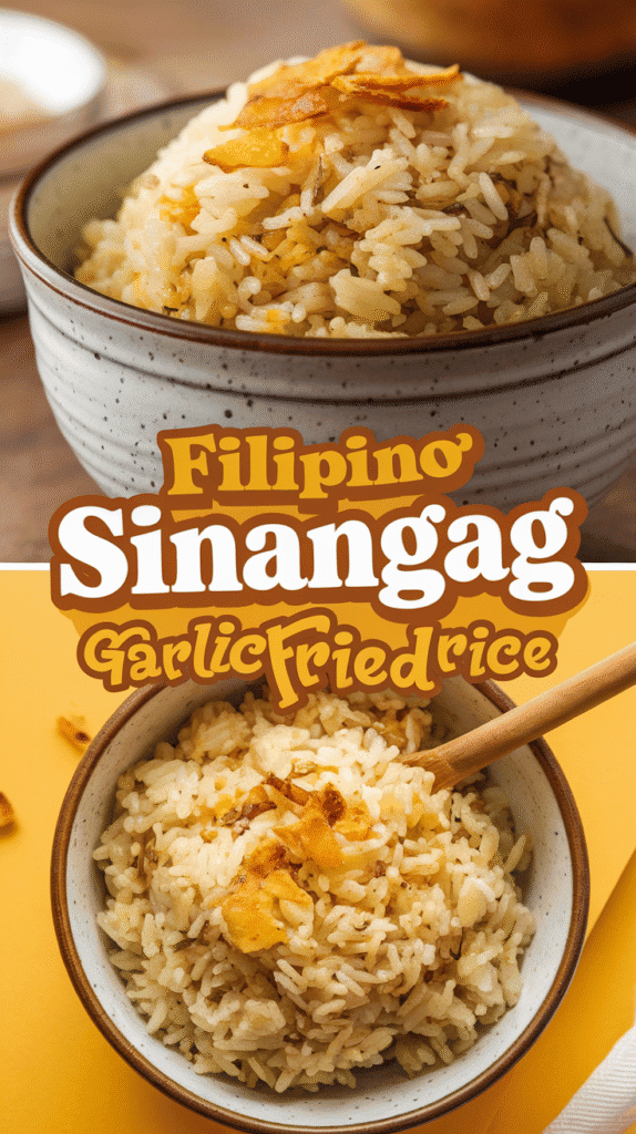 Filipino Sinangag Garlic Fried Rice