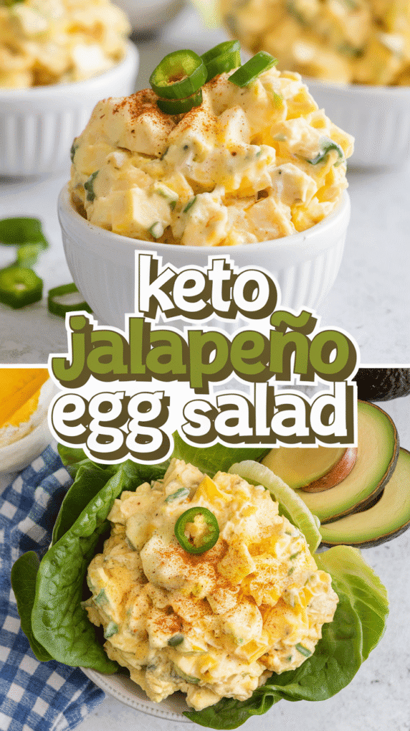 Keto Jalapeño Egg Salad