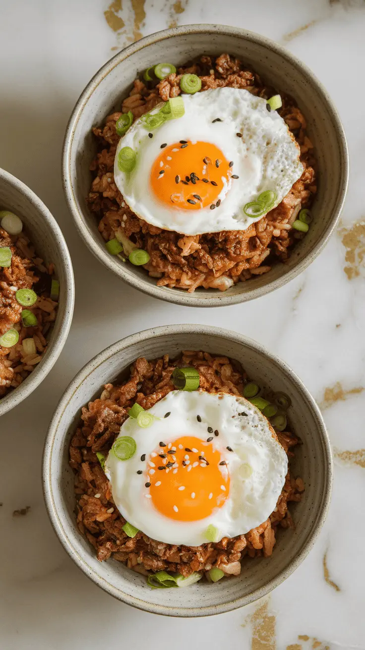 Korean Bulgogi Beef Fried Rice - Spice Up Bites