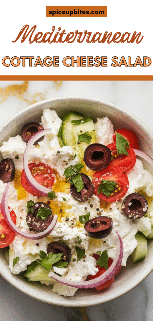 Mediterranean Cottage Cheese Salad