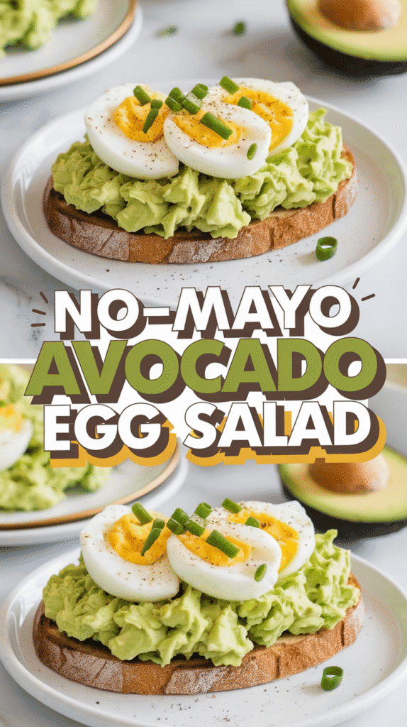 No-Mayo Avocado Egg Salad
