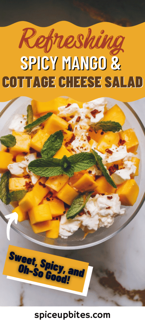 Spicy Mango & Cottage Cheese Salad
