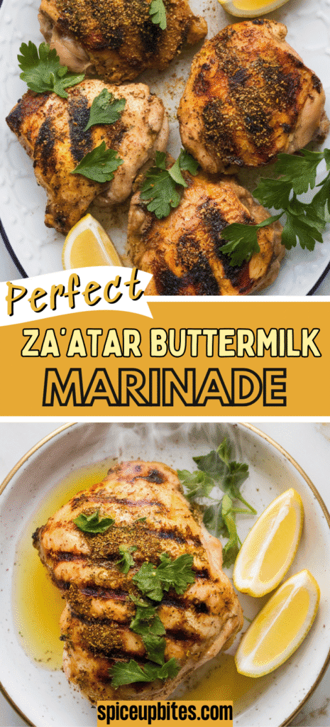Za’atar Buttermilk Marinade
