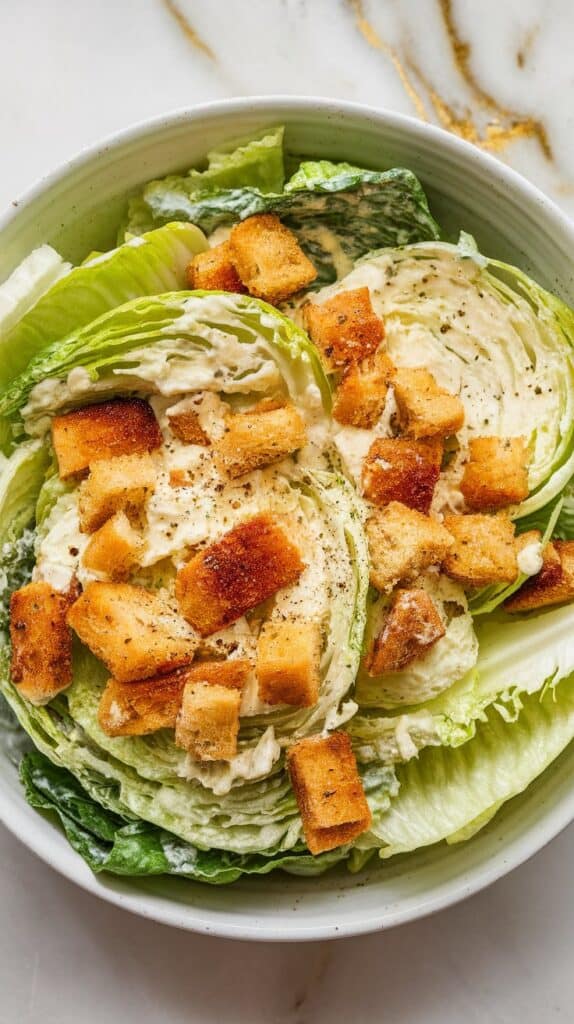 Cottage Cheese Caesar Salad