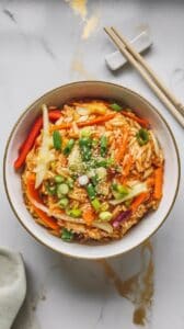 Spicy Schezwan Fried Basmati Rice