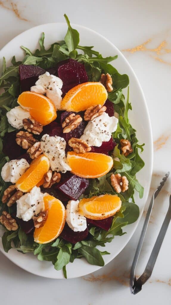 Beet & Cottage Cheese Salad