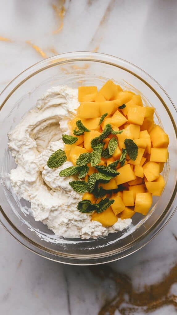 Spicy Mango & Cottage Cheese Salad