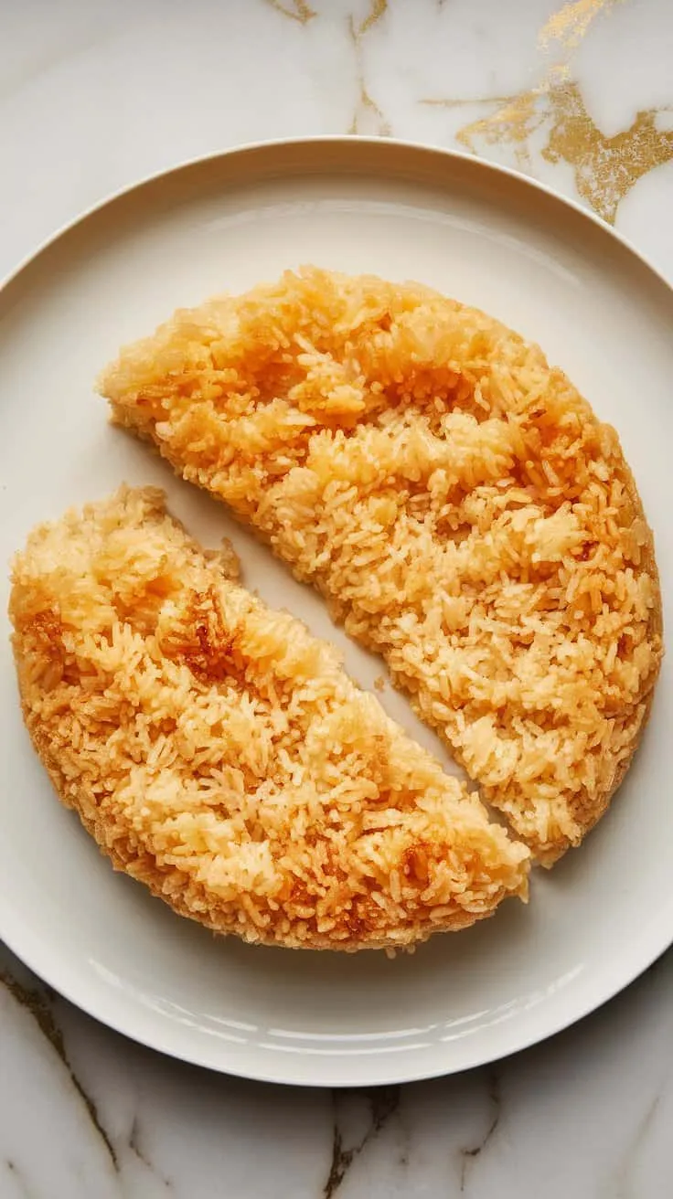 Crispy Persian-Style Tahdig Basmati Rice - Spice Up Bites