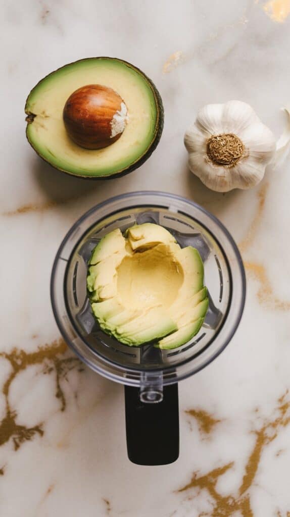 Smooth & Tangy Avocado Lime Cottage Cheese Dip