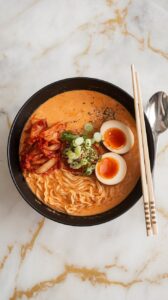 Creamy Kimchi Ramen
