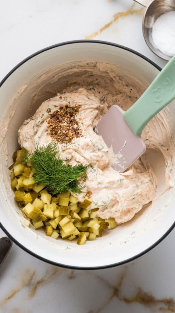 Dill-Pickle Ranch Cottage Cheese Dip