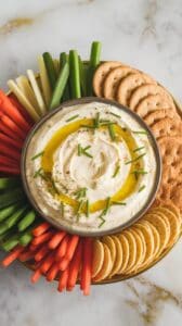 Whipped Cottage Cheese Dip with Lemon and Chives