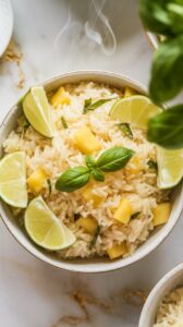 Pineapple Basil Basmati Rice