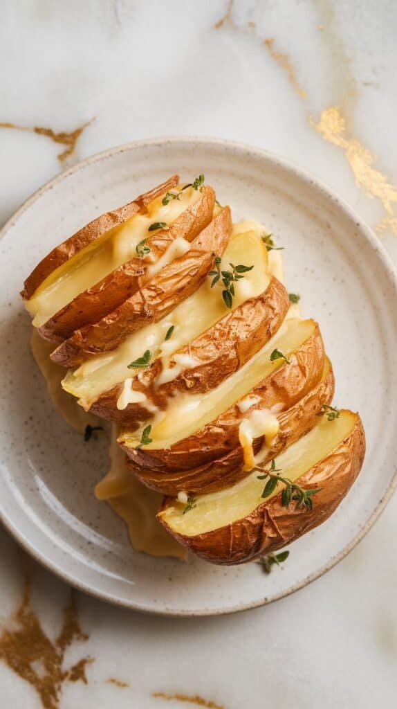 Gruyère and Thyme Scalloped Potatoes