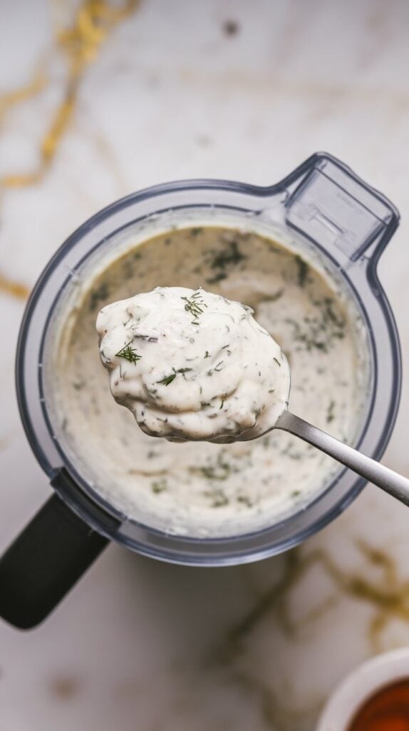 Creamy Cottage Cheese Ranch Dip