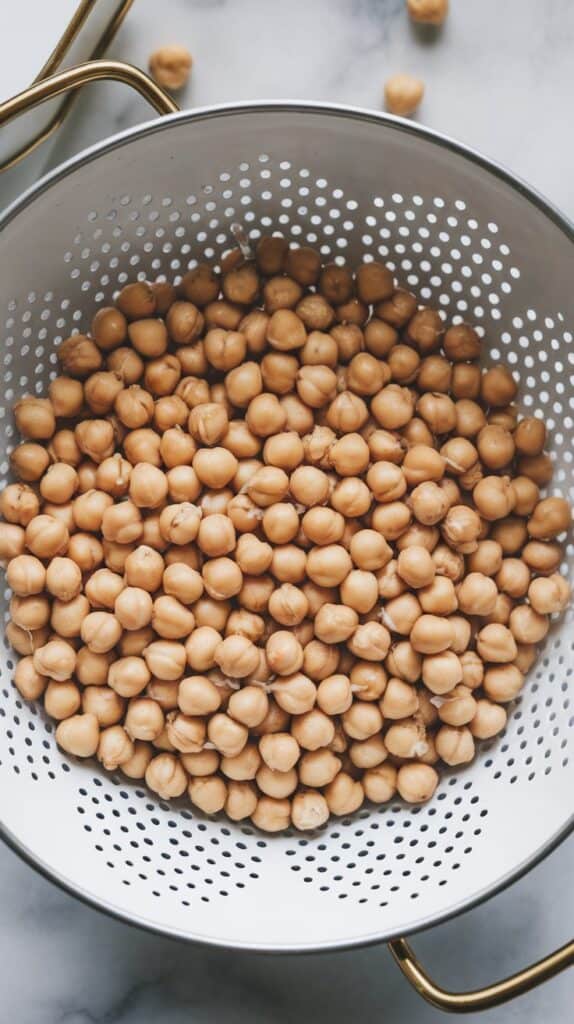 Chickpea and Cottage Cheese Salad