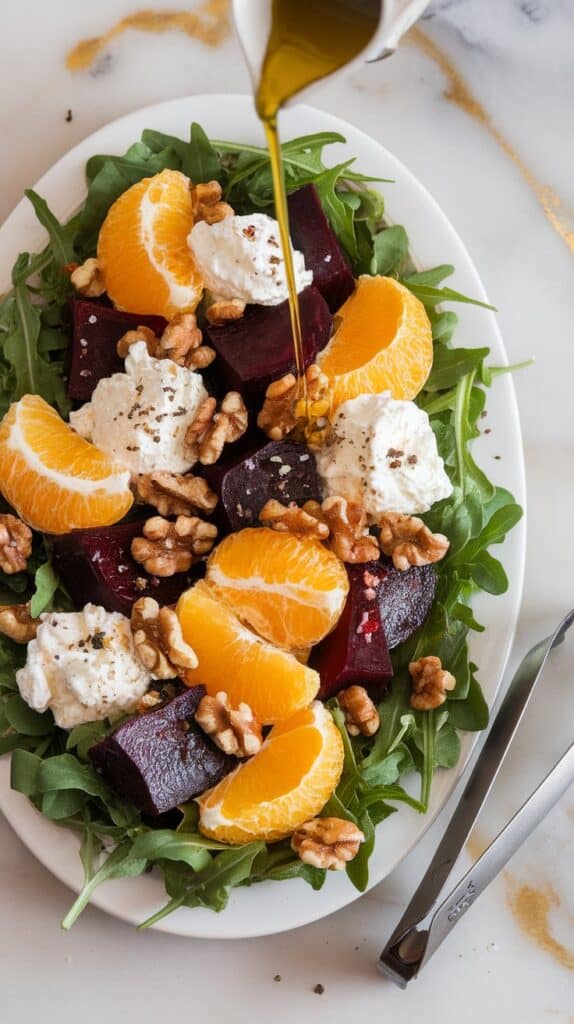 Beet & Cottage Cheese Salad