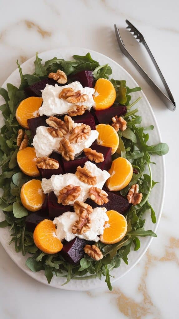 Beet & Cottage Cheese Salad