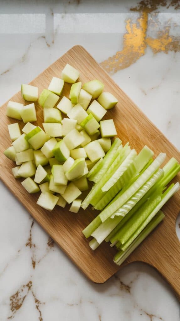 Apple Walnut Cottage Cheese Salad