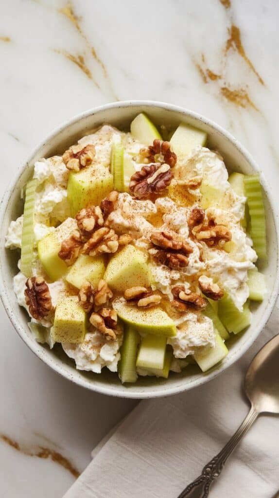 Apple Walnut Cottage Cheese Salad