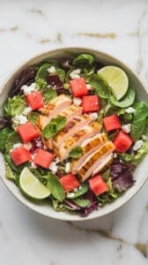 Watermelon Chicken Salad