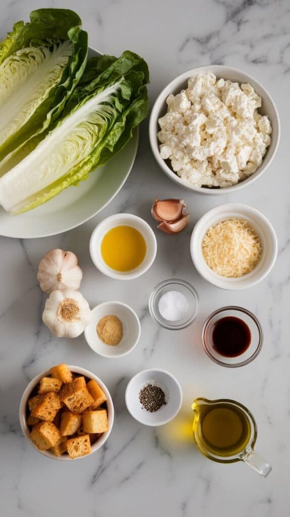 Cottage Cheese Caesar Salad