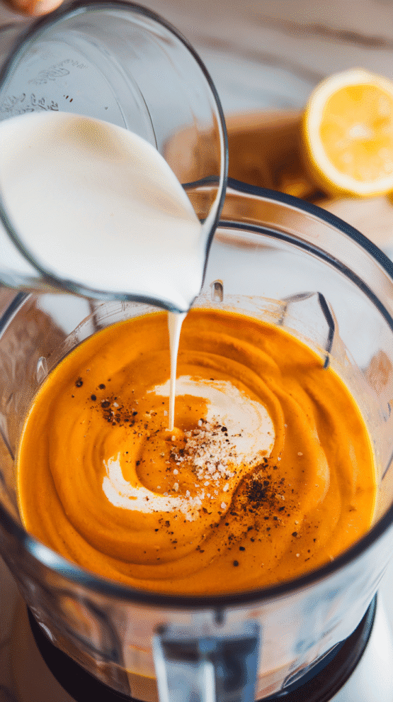 Chilled Carrot Ginger Soup