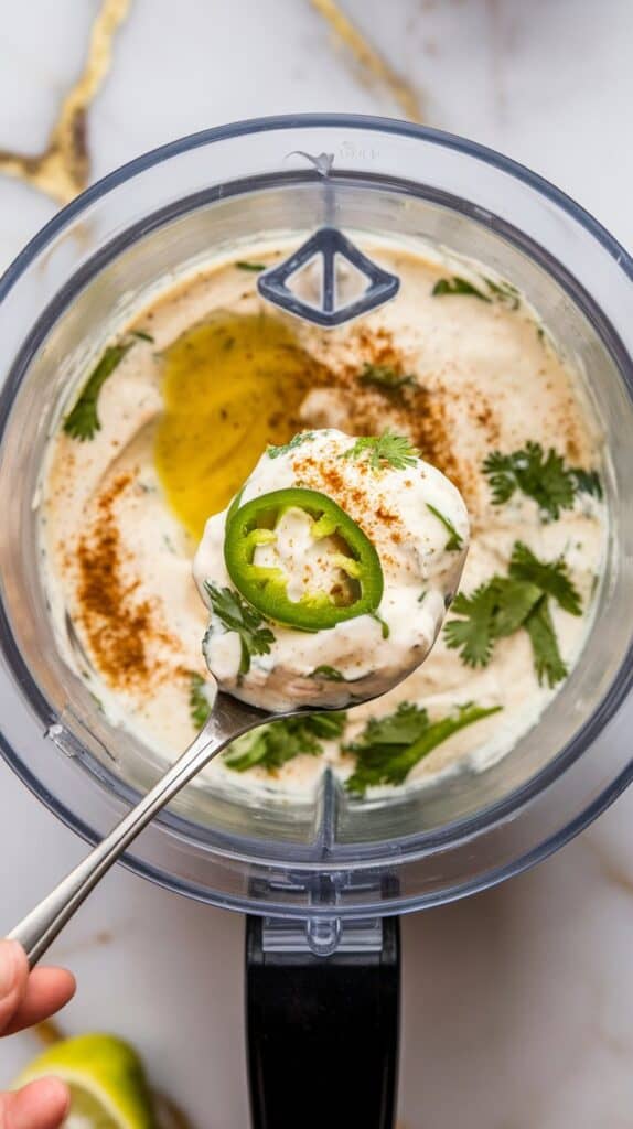 Cilantro Jalapeño Cottage Cheese Dip