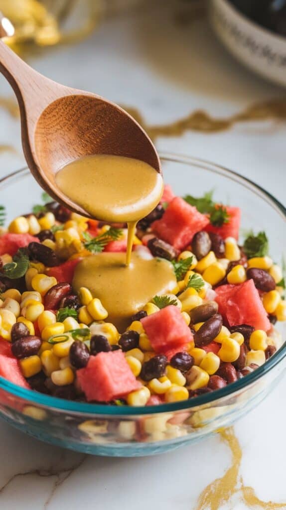 Watermelon Corn Black Bean Salad